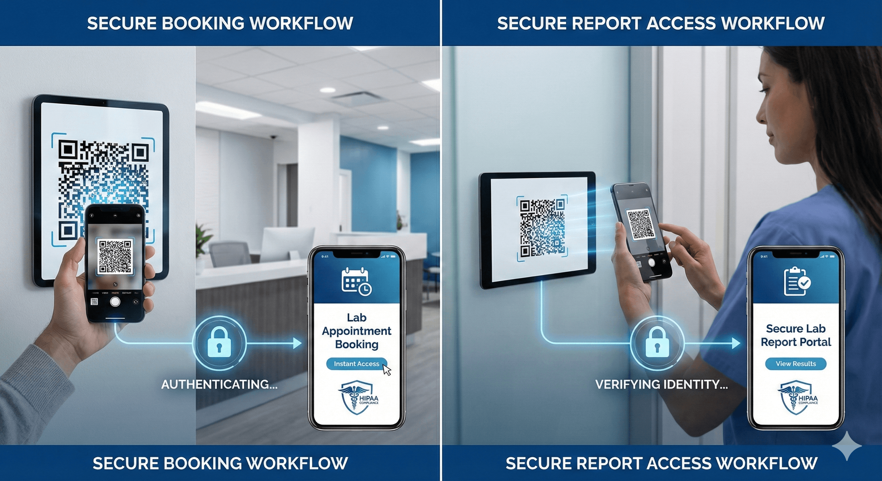 QR Coded Lab Bookings & Reports image