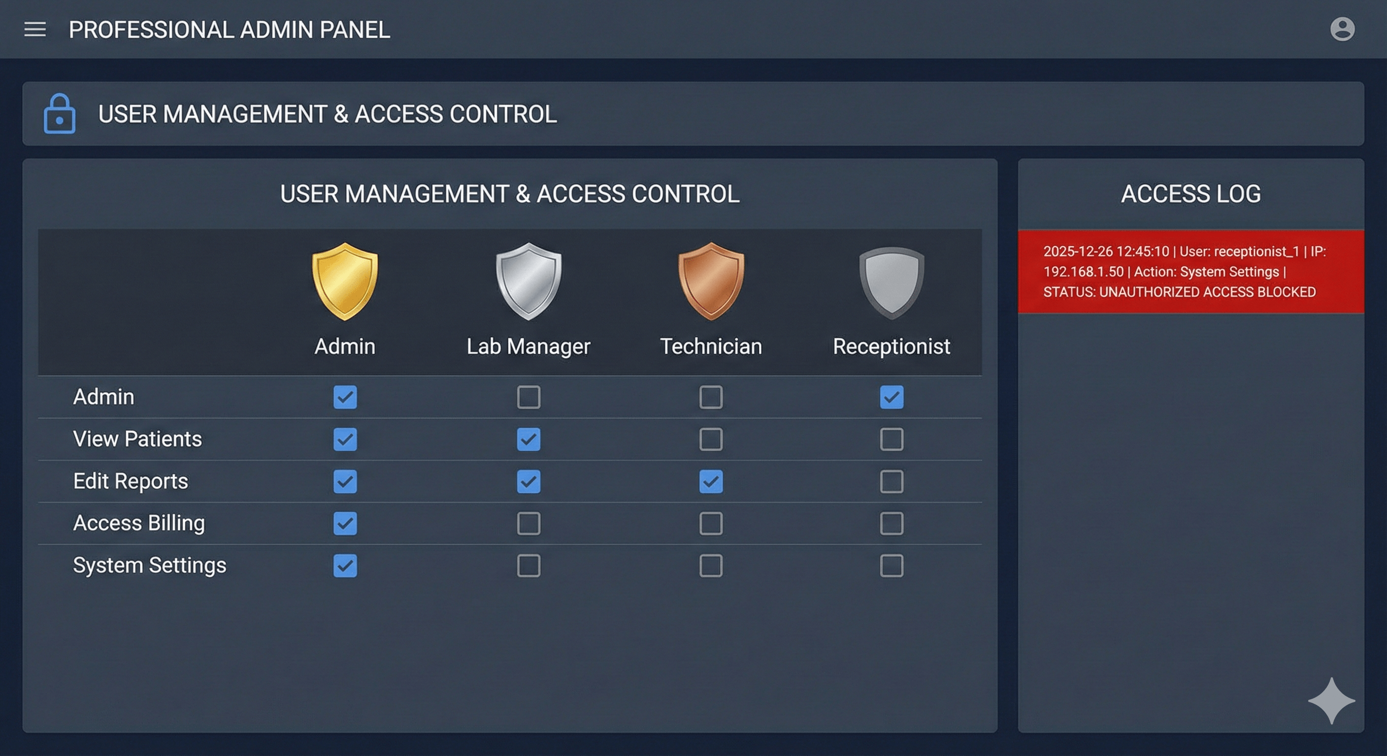 Encryption and access controls