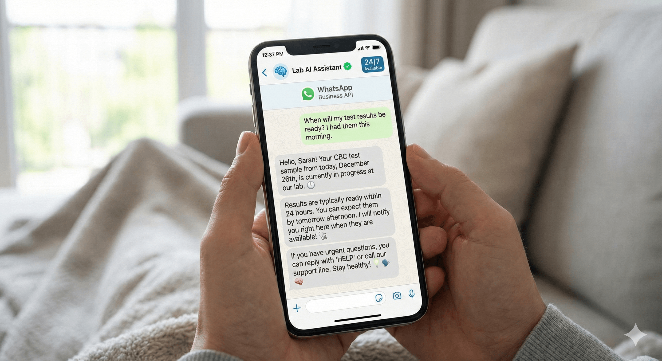 WhatsApp AI Assistant image