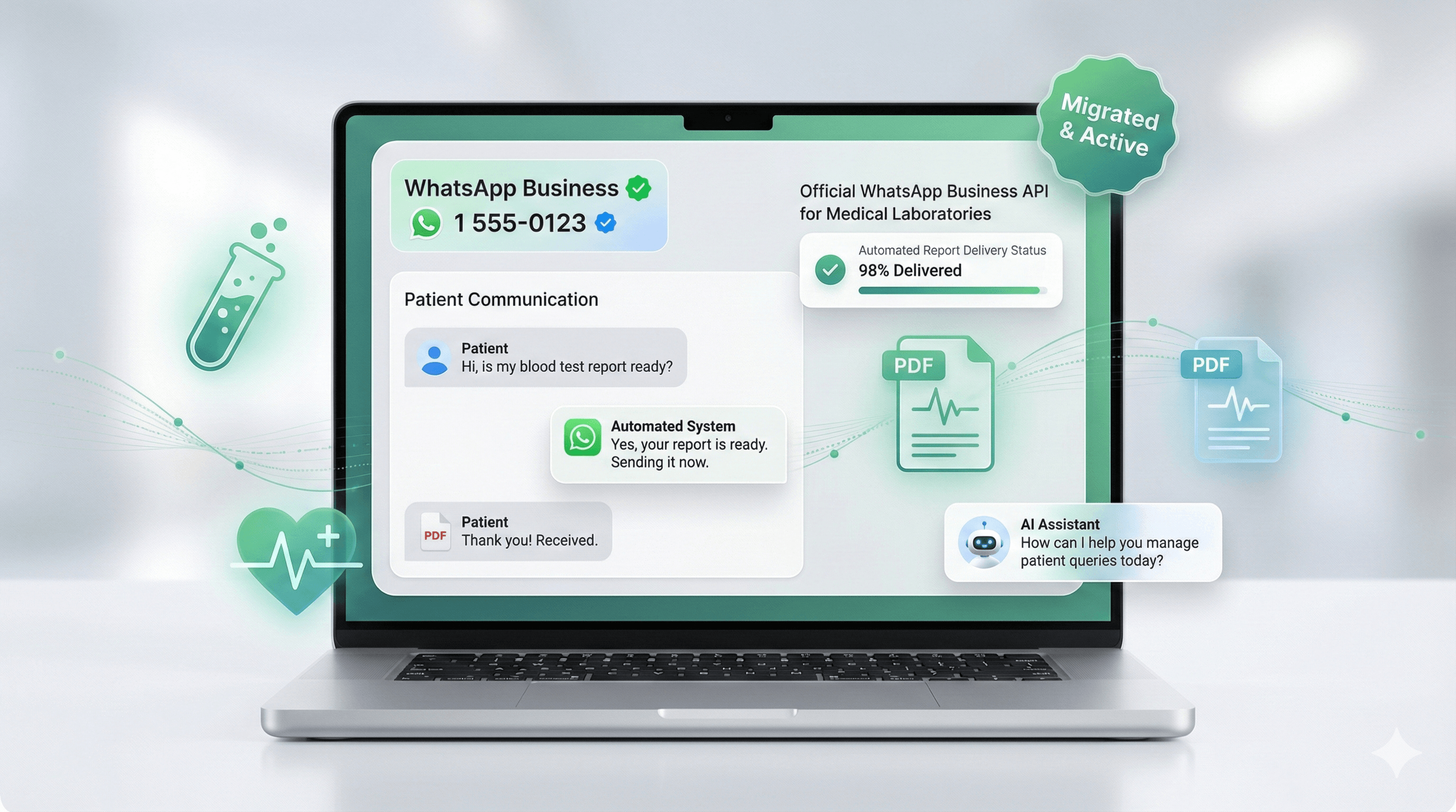 Official WhatsApp Business API image