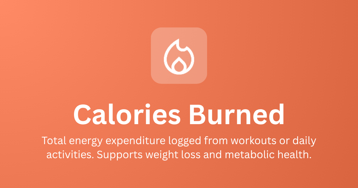 Calories Burned image