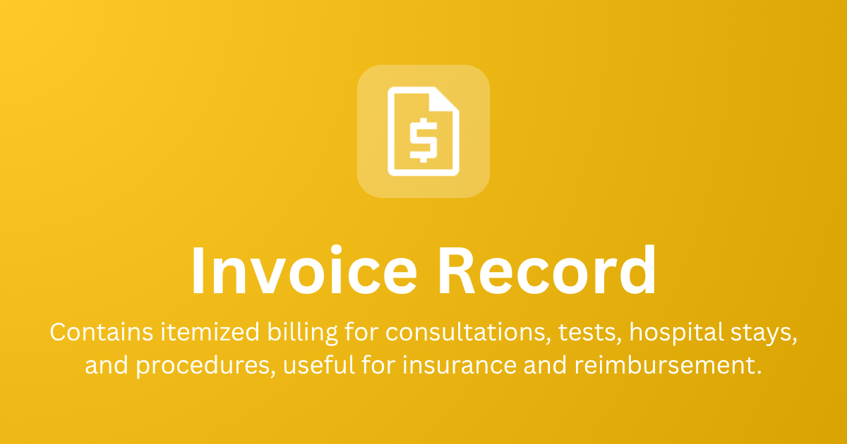 Invoice Record image