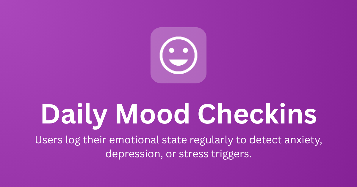 Daily Mood Checkins image
