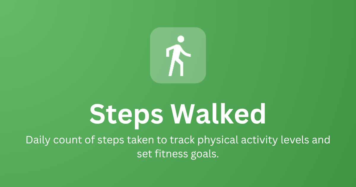 Steps Walked image