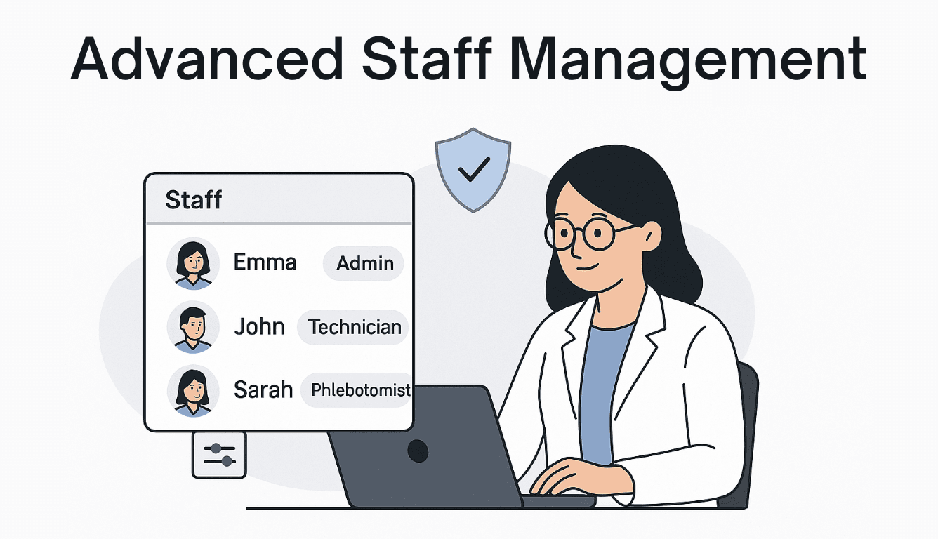 Staff roles & schedules in SmartCarePlus