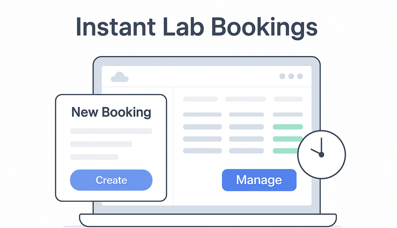 Instant Lab Bookings image