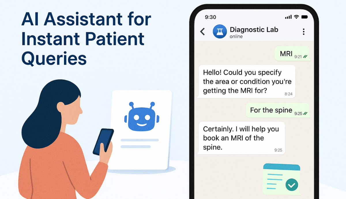 SmartCarePlus Lab AI Assistant — Faster, Smarter Diagnostics